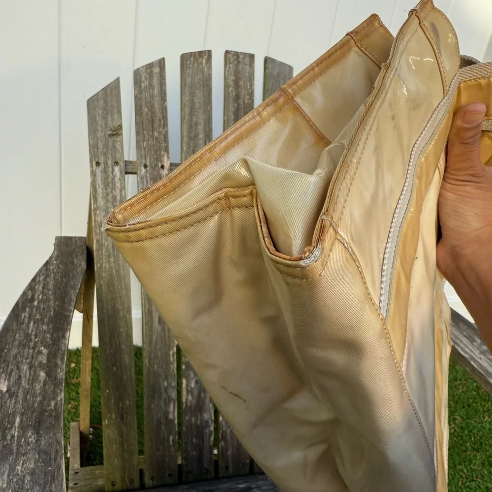 Tory Burch Coated Twill Mini‎ Tory Tote SEE PHOTOS. W